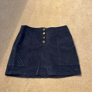 BDG Navy blue skirt